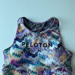 Peloton High Next Sports Bra Size Medium, river rock athleisure